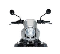 Plaque frontale en ALU Puig pour Bmw R NINET, R NINET PURE, entre autres Argent