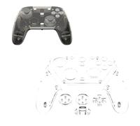 Plaque frontale magnétique remplaçable pour contrôleur GameSir G7 Pro, boîtier de rechange pour manette de jeu GameSir G7 Pro, version PC (gris) (transparent)