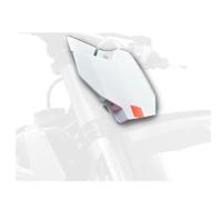 POLISPORT 8666200001 - Plaque d'immatriculation Avant réplique OEM en Plastique Brillant Durable et résistant Compatible avec Les Motos KTM en Couleur Blanc