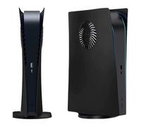 Plaque Frontale Pour PS5, Housse de Protection Contre La Poussière Pour PS5, Façades Avec Orifices de Refroidissement, Coques de Remplacement, Housse de Protection Anti-Rayures Et Anti-Poussière