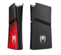 Plaque frontale pour PS5 Pro Digital Edition - Plaques latérales pour console numérique PlayStation 5 Pro - Coque de rechange - Design personnalisé anti-rayures et anti-poussière - Spider
