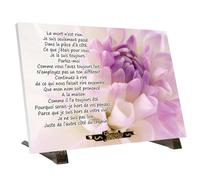 PLAQUE FUNERAIRE