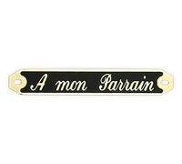 Plaque Funéraire Gravée Personnalisée | Inscription et Personnalisation | A Mon Parrain