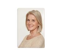 Plaque Funéraire Personnalisée en Porcelaine Pierre Tombale Cimetière Cadre Photo Personnalisé Céramique Portrait Commémoratif Médaillon Funéraire Personnalisé d'Intérieur DIY Cadeau Mère Père Animal