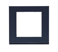 Plaque gallery plastique pour thermostat KNX WKT510 et WKT511 gallery anthracite - HAGER WXP1009