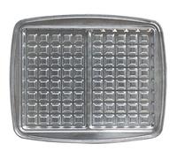Plaque gaufre LAGRANGE Super 2 - Gris - Compatible lave-vaisselle - 1070 Watt