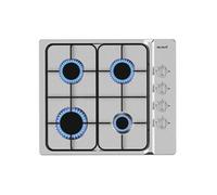 plaque gaz 4 feux 7500w inox encastrable - marque française