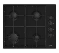Beko HIBG64120SB plaque Noir Intégré 60 cm Gaz 4 zone(s)