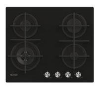 Candy Plaque à gaz en verre CDK6GF4WEKB – 4 feux – Noir