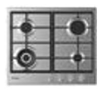 Plaque Gaz Candy CHG6BF4WPX 4 Foyers Intégrable Manettes Acier inoxydable Inox Inox G