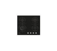 Plaque Gaz CDK6GF4WEKB 33802752 9450W 4 Feux Verre Fonte Noir