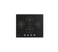 CVG6DPB Plan à Gaz Intégrable 8150W 4 Brûleurs Verre Trempé Noir