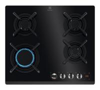 Electrolux Plaque gaz KGG643753K Intégré 60 cm 4 zones Noir