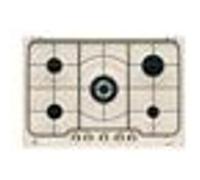 Plaque Gaz Electrolux PS 750 RUV 75cm Contrôle Bouton Finition Sable 5 Foyers Noir Noire G