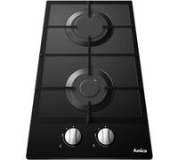 Plaque gaz encastrable Amica AG2620N 3000 W Noir Noir G