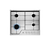 Plaque gaz encastrable Electrolux KGS6424SX 60 cm 4 feux Inox