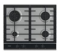 Haier Series 4 HAHG6BR4XH Acier inoxydable Intégré 59.5 cm Gaz 4 zone(s)