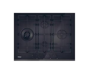 Plaque gaz Haier HAVG5D4TB 65 cm Noir 4f