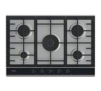 Plaque Gaz Haier Série 4 HAHG7W5XH 230V 13150W Fonte Verre Trempé Preci Flame Inox Inox G