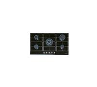 Cata Table de cuisson à gaz LCI 9041 BK — 5 brûleurs, grilles en fonte, allumage électr., noir 87 cm