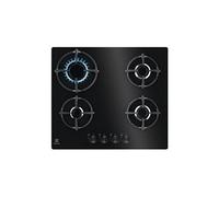 Plaque gaz | model egg64272k | encastrable | noir | dessus verre | 4 foyers