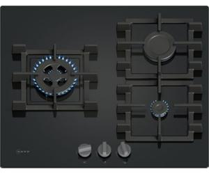 Plaque gaz NEFF T26NKC4S0, N50, Brûleur wok