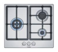 Plaque gaz PGC6B5B90 Série 4, 58.2 cm, Acier inox
