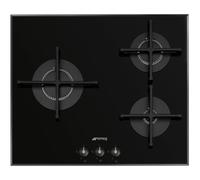 Plaque gaz PV163B3, Linéa, 3 foyers, Verre, Thermocouples