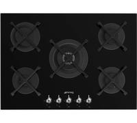 SMEG PV375N, Plaque de cuisson à gaz CLASSICA, Black
