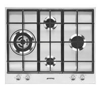 Smeg PX164L plaque Acier inoxydable Intégré Gaz 4 zone(s)