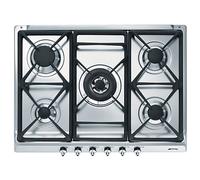 Plaque gaz Smeg SE70SGH-5 - 5 foyers
