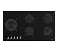 Table de cuisson gaz SMEG PV395LN Noir