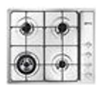 Smeg Sr64S Plaque De Cuisson 60Cm 4 Brûleurs Acier Inox Esthétique Sélection