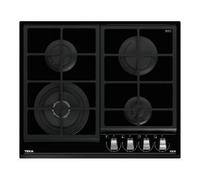 Plaque Gaz TEKA - 4 Feux - Surface en verre céramique - Auto-allumage intégré