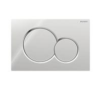 GEBERIT Plaque de declenchement SIGMA01 chrome brillant pour bati-support Duofix UP320 - GEBERIT - 115.770.21.5