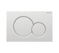 Plaque Geberit Sigma01 Chromé Satiné Double Bouton | 115.770.JQ.5 CHROME
