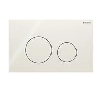 Plaque Geberit Sigma40 RouVitre Gris Sable Double Bouton | 115.628.JL.1 GRI