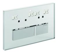 Plaque Geberit Sigma50 Carrée Personnalisable Double Bouton | 115.788.00.1 Perso