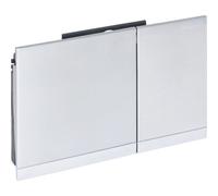 Plaque Geberit Sigma60 carrée DT kit de finition chr bro chro bri - GEBERIT 115.796.GH.1