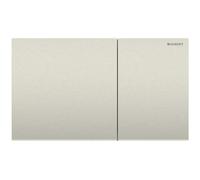 Plaque Geberit Sigma70 carrée DT acier nickel brossé - GEBERIT 115.622.ID.1