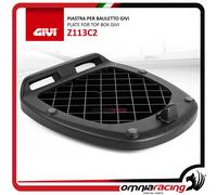 Plaque GIVI MONOKEY + plaque de recouvrement + kit de fixation valises Monolock