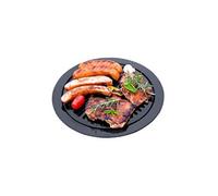 ALPENTECH - Plaque grill pour réchauds à gaz portable cuisson Grille anti adhesive Récupération graisses