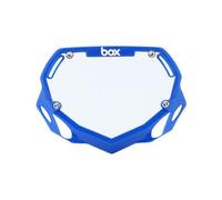 Plaque guidon box phase 1 small bleu