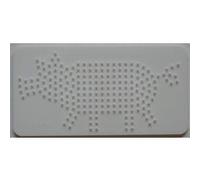 Hama - 271 - Loisir Créatif - Midi Plaque - Cochon