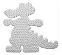 Plaque hama crocodile Blanc G