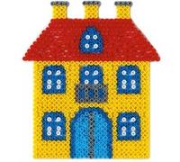 Plaque hama maison perles standard (Ø5 mm) Blanc G