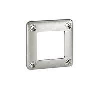 Legrand Plaque Soliroc 077851 IK10 anti-vandalisme 1 poste 110x110 mm Gris