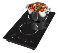 Plaque Induction 2 Feux 3000W, Domino Plaque De Cuisson 30 Cm