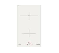 Airlux ATI322WH - Table de cuisson à induction - 2 plaques de cuisson - Niche - largeur : 27 cm - profondeur : 49 cm - Blanc verre Blanc G
