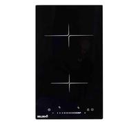 Plaque Induction 2 Feux Encastrable avec Slide Control BELDEKO - 3300W - 9 Niveaux de Puissance - Fiable et Robuste - Minuteur, Touches Tactiles, Anti-Débordement